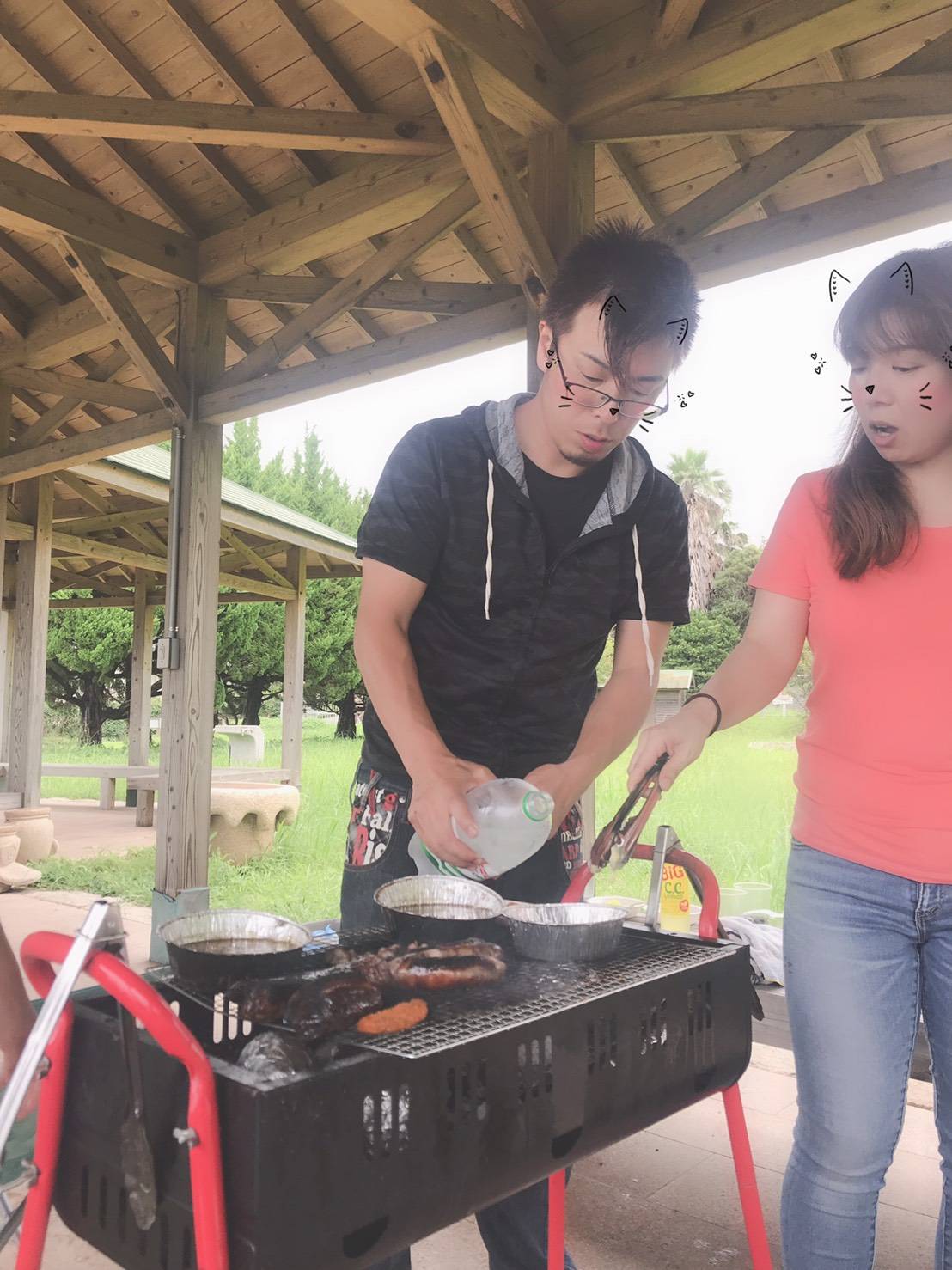 整骨院メンバー BBQ